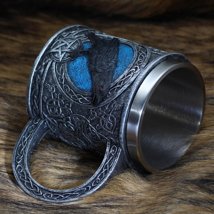 Viking mug \"The Chalice of Odin's Eyes Viking mug \"The Chalice of Odin's Eyes