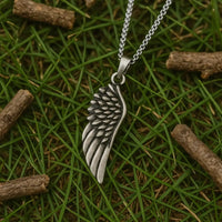 Create your destiny\" freedom wing necklace Create your destiny\" freedom wing necklace