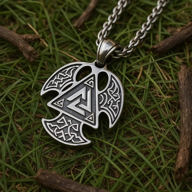 Viking power necklace - Rune Valknut Viking power necklace - Rune Valknut