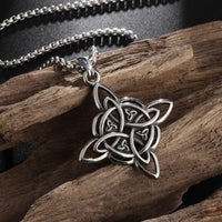 Eternal Life\" necklace Celtic trinity knot Eternal Life\" necklace Celtic trinity knot