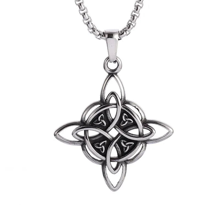 Eternal Life\" necklace Celtic trinity knot Eternal Life\" necklace Celtic trinity knot