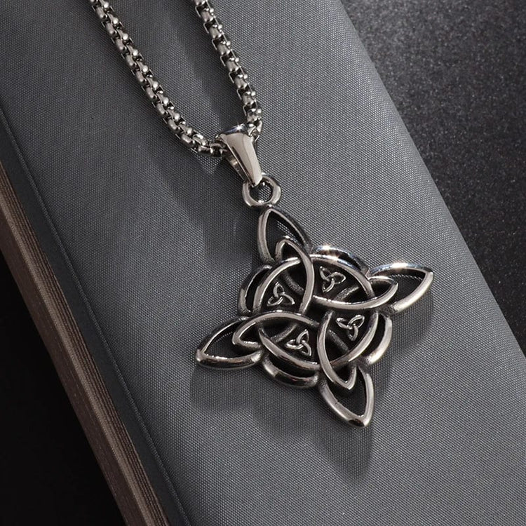Eternal Life\" necklace Celtic trinity knot Eternal Life\" necklace Celtic trinity knot