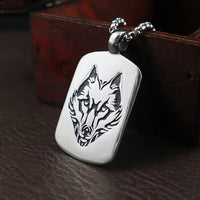 Necklace Fenrir \"La force est éternelle\" (Strength is eternal) Necklace Fenrir \"La force est éternelle\" (Strength is eternal)