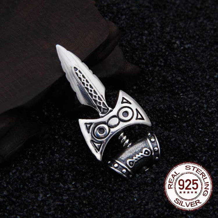 Pendant in 925 Sterling Silver - Amulet of Talos Pendant in 925 Sterling Silver - Amulet of Talos