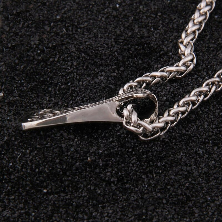 925 Sterling Silver Viking Necklace - The Battle Axe 925 Sterling Silver Viking Necklace - The Battle Axe
