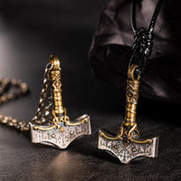 925 Sterling Silver Viking Necklace - La Masse Divine 925 Sterling Silver Viking Necklace - La Masse Divine
