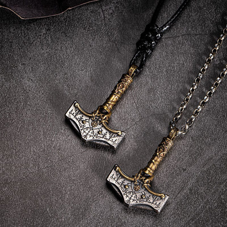 925 Sterling Silver Viking Necklace - La Masse Divine 925 Sterling Silver Viking Necklace - La Masse Divine