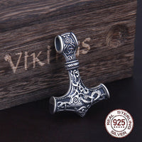 Pendant in 925 Sterling Silver - Mjolnir Pendant in 925 Sterling Silver - Mjolnir