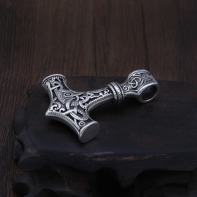 Pendant in 925 Sterling Silver - Mjolnir Pendant in 925 Sterling Silver - Mjolnir
