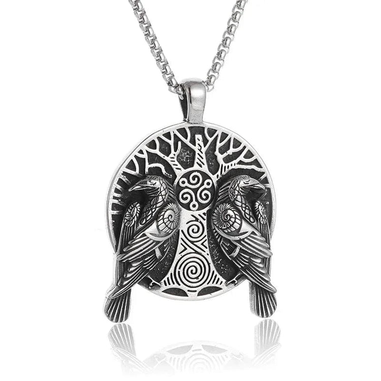 Hugin et Munin Viking necklace Hugin et Munin Viking necklace