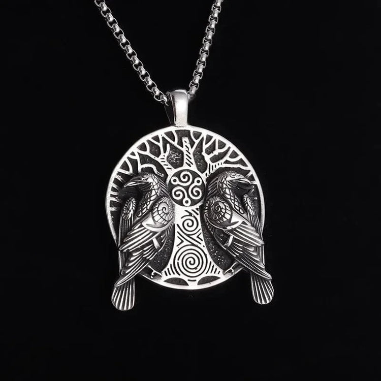 Hugin et Munin Viking necklace Hugin et Munin Viking necklace