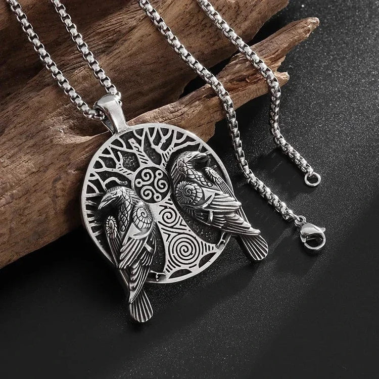 Hugin et Munin Viking necklace Hugin et Munin Viking necklace