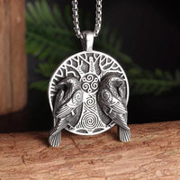 Hugin et Munin Viking necklace Hugin et Munin Viking necklace