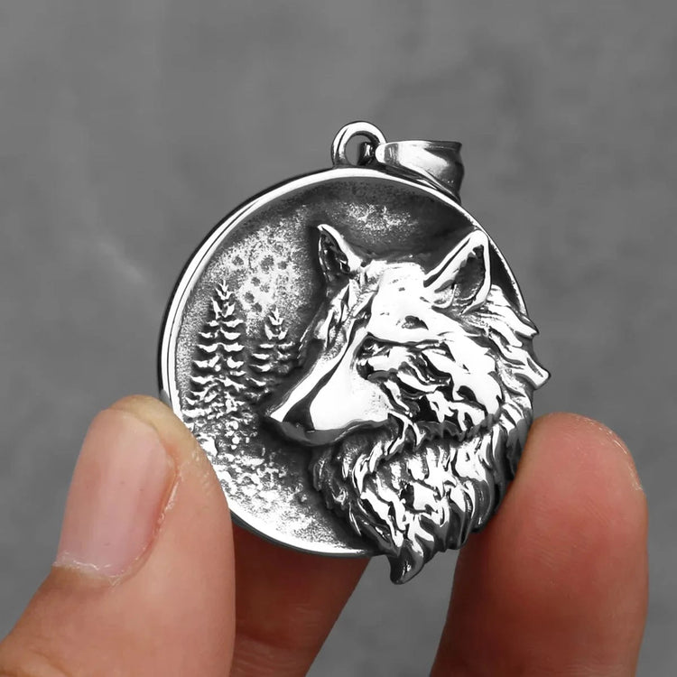 Wolf Awakening\" viking necklace Wolf Awakening\" viking necklace