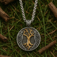 Viking Necklace \"Tree of Worlds Pendant Viking Necklace \"Tree of Worlds Pendant