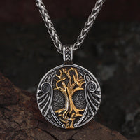 Viking Necklace \"Tree of Worlds Pendant Viking Necklace \"Tree of Worlds Pendant