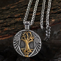 Viking Necklace \"Tree of Worlds Pendant Viking Necklace \"Tree of Worlds Pendant