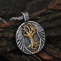 Viking Necklace \"Tree of Worlds Pendant Viking Necklace \"Tree of Worlds Pendant
