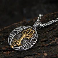Viking Necklace \"Tree of Worlds Pendant Viking Necklace \"Tree of Worlds Pendant