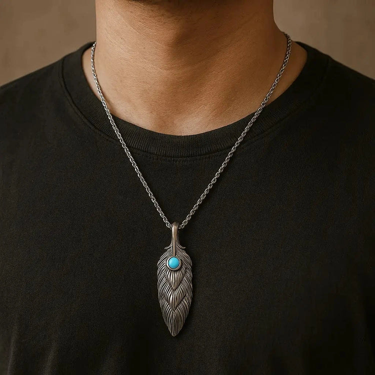Eternal feather viking necklace Eternal feather viking necklace