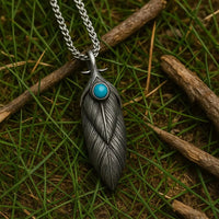 Eternal feather viking necklace Eternal feather viking necklace
