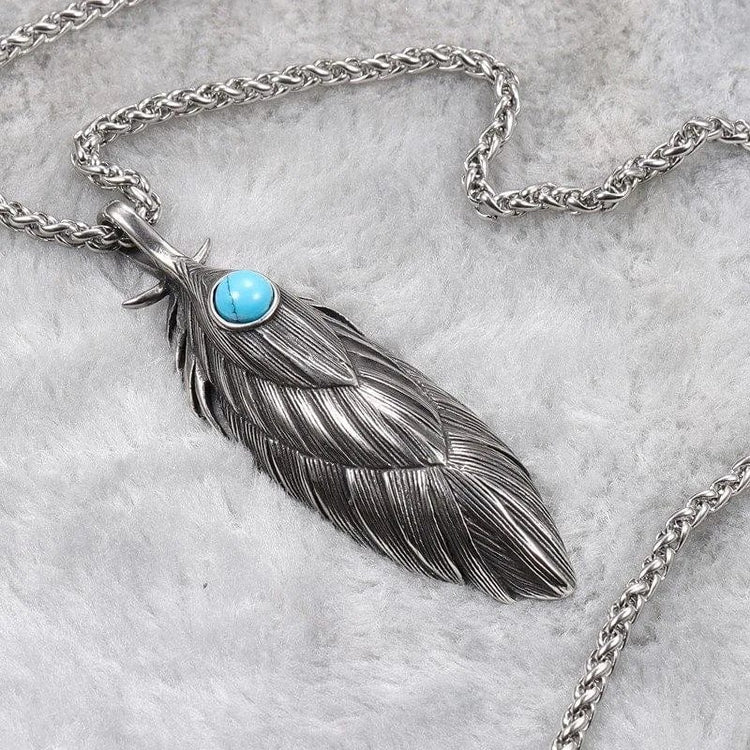 Eternal feather viking necklace Eternal feather viking necklace