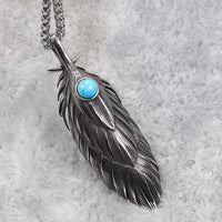Eternal feather viking necklace Eternal feather viking necklace
