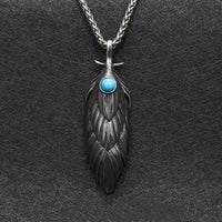 Eternal feather viking necklace Eternal feather viking necklace