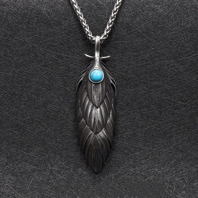 Eternal feather viking necklace Eternal feather viking necklace