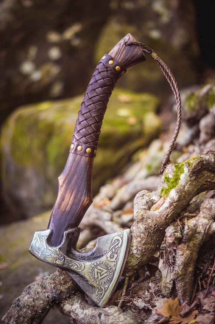 Viking Warrior Axe - \"Fjord Breeze Viking Warrior Axe - \"Fjord Breeze