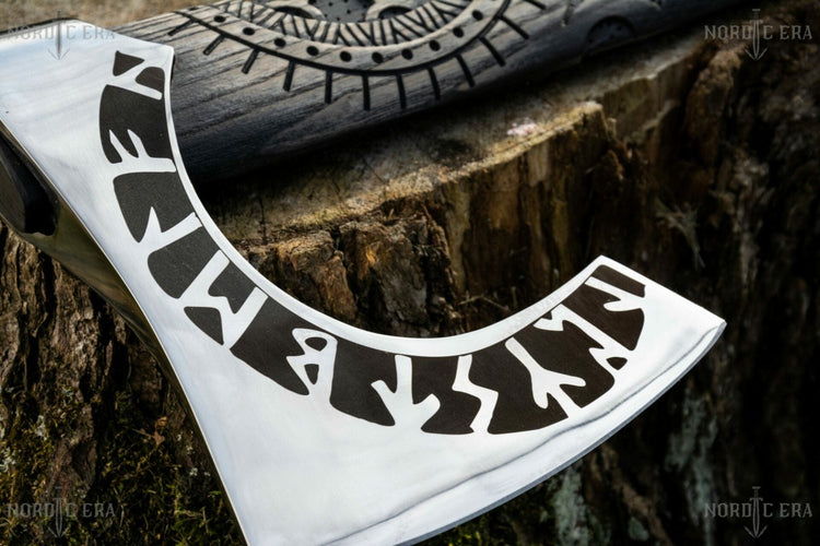 Viking Warrior Ax - "Star of Birka" Viking Warrior Ax - "Star of Birka"