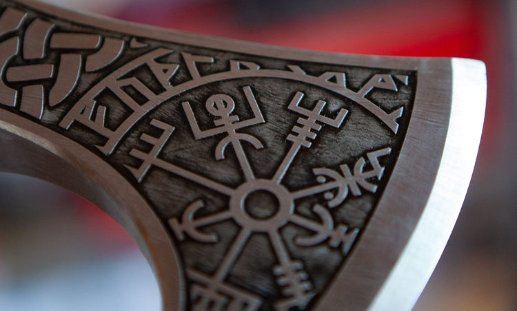 Viking Warrior Axe - \"Star of the Seven Fjords Viking Warrior Axe - \"Star of the Seven Fjords