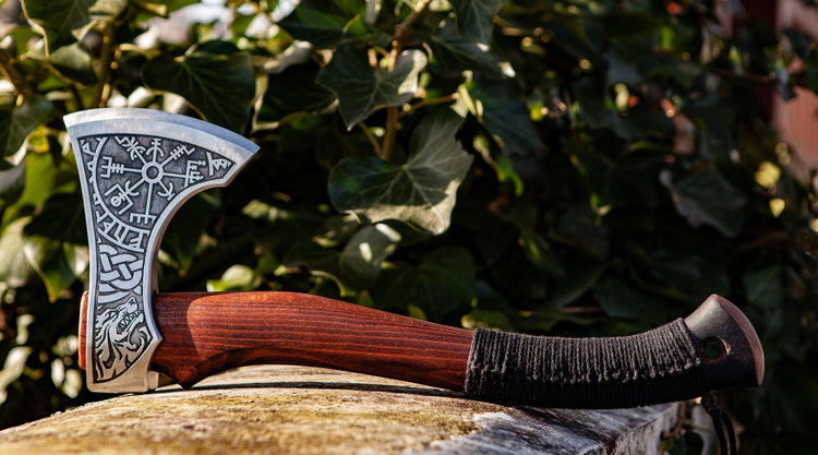 Viking Warrior Axe - \"Star of the Seven Fjords Viking Warrior Axe - \"Star of the Seven Fjords