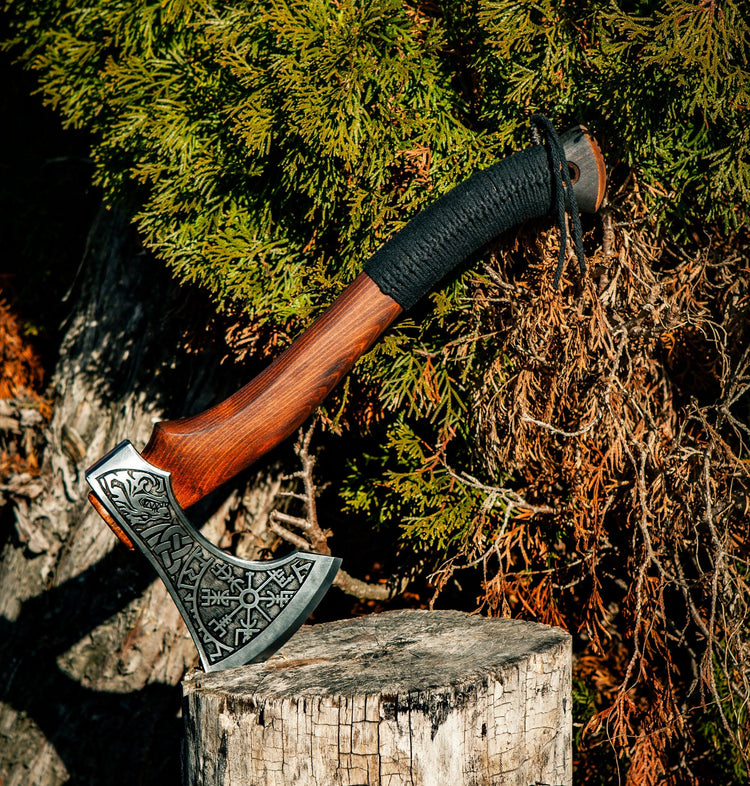 Viking Warrior Axe - \"Star of the Seven Fjords Viking Warrior Axe - \"Star of the Seven Fjords