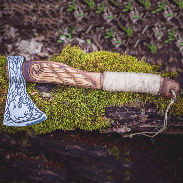 Viking Warrior Axe - \"Forge du Guerrier\" (Warrior's Forge) Viking Warrior Axe - \"Forge du Guerrier\" (Warrior's Forge)