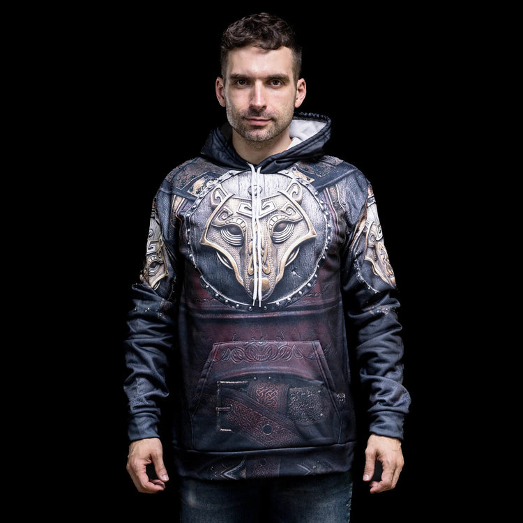 Fenrir Warrior Gear Viking Hoodie Fenrir Warrior Gear Viking Hoodie