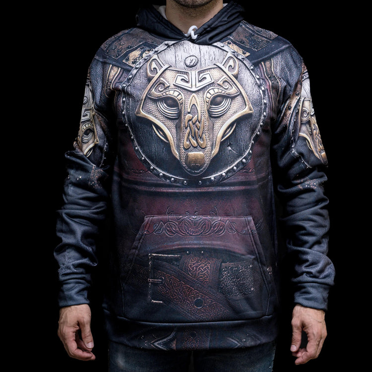 Fenrir Warrior Gear Viking Hoodie Fenrir Warrior Gear Viking Hoodie