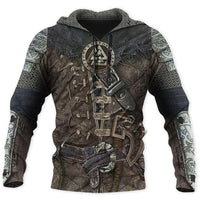 Viking Hoodie \"Valhalla Armor Hoodie Viking Hoodie \"Valhalla Armor Hoodie