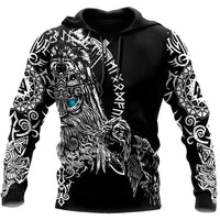 Viking Hoodie \"Odin's Daydream\" Hoodie Viking Hoodie \"Odin's Daydream\" Hoodie