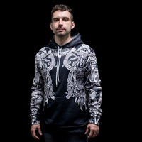 Hoodie VIking \"New visions from Huginn and Muninn Hoodie VIking \"New visions from Huginn and Muninn