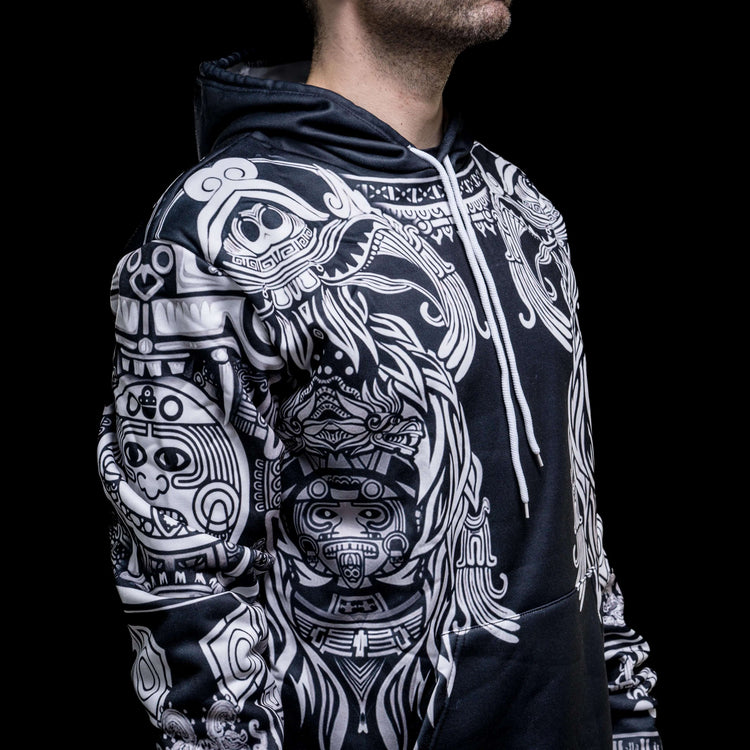 Hoodie VIking \"New visions from Huginn and Muninn Hoodie VIking \"New visions from Huginn and Muninn