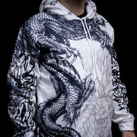 Viking Hoodie \"Ouroboros Enragé - Cercle de la Bataille\" (Enraged Ouroboros - Battle Circle) Viking Hoodie \"Ouroboros Enragé - Cercle de la Bataille\" (Enraged Ouroboros - Battle Circle)
