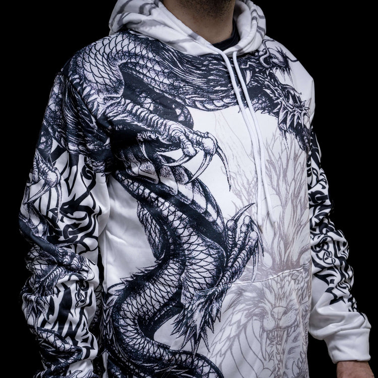 Viking Hoodie \"Ouroboros Enragé - Cercle de la Bataille\" (Enraged Ouroboros - Battle Circle) Viking Hoodie \"Ouroboros Enragé - Cercle de la Bataille\" (Enraged Ouroboros - Battle Circle)