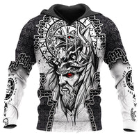 Odin's raven eye\" Viking hoodie Odin's raven eye\" Viking hoodie