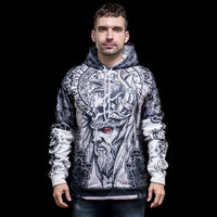 Odin's raven eye\" Viking hoodie Odin's raven eye\" Viking hoodie