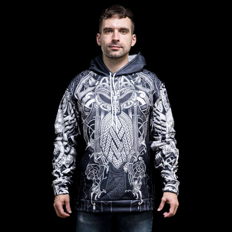 Thor's Epicenter - Power of Thunder\" Viking Hoodie Thor's Epicenter - Power of Thunder\" Viking Hoodie
