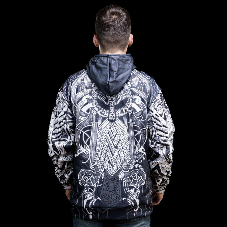 Thor's Epicenter - Power of Thunder\" Viking Hoodie Thor's Epicenter - Power of Thunder\" Viking Hoodie