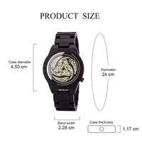 Wooden watch - La Corne d'Odin Wooden watch - La Corne d'Odin