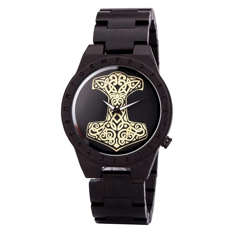 Wooden watch - Mjolnir Wooden watch - Mjolnir