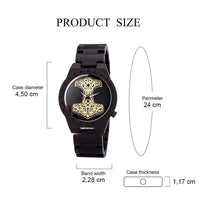 Wooden watch - Mjolnir Wooden watch - Mjolnir